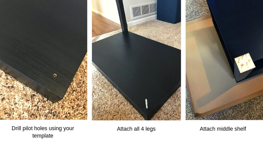 DIY IKEA Lack Table Hack Art Table