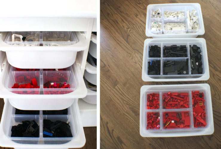 IKEA Trofast Storage for Lego Organization