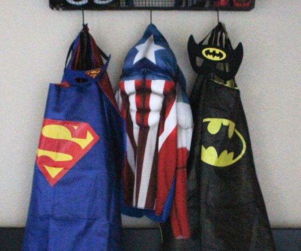 Kid's costume storage